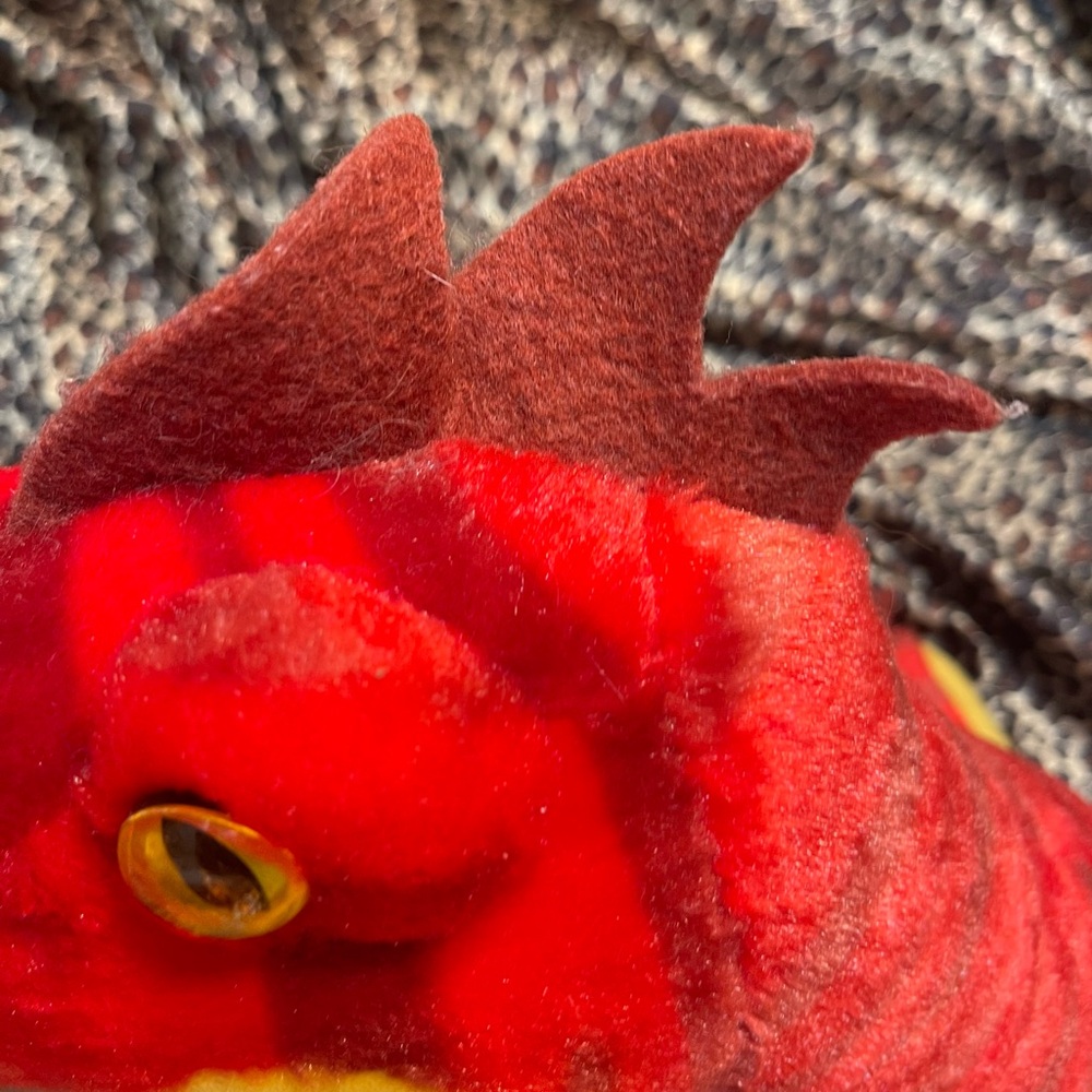 Build-A-Bear Red Raptor Stuffed Animal - Picture 16 of 16